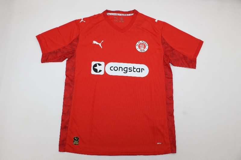 AAA(Thailand) St Pauli 25/26 Red Soccer Jersey