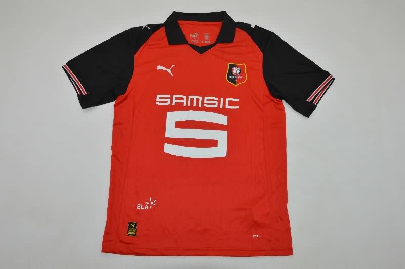 AAA(Thailand) Stade Rennais 25/26 Home Soccer Jersey