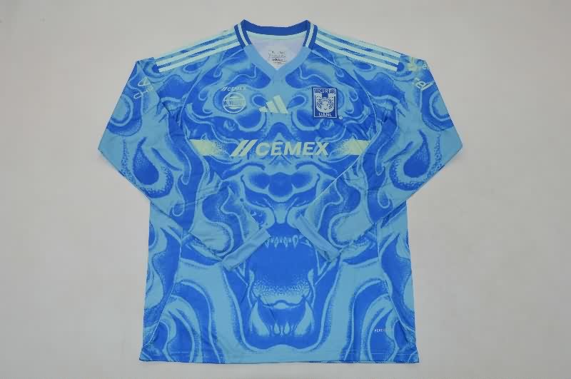 AAA(Thailand) Tigres Uanl 25/26 Away Long Sleeve Soccer Jersey