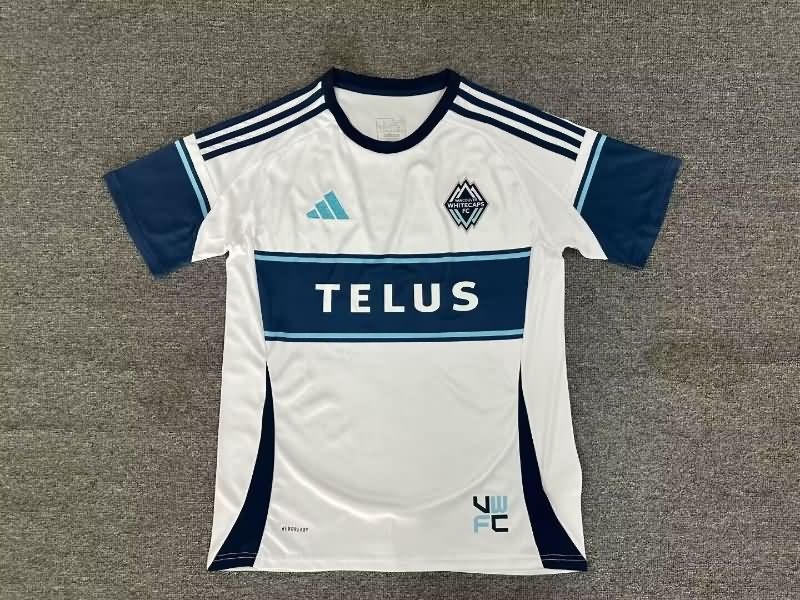 AAA(Thailand) Vancouver Whitecaps 2025 White Soccer Jersey