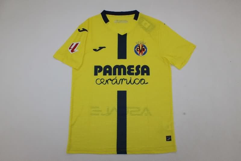AAA(Thailand) Villarreal 25/26 Home Soccer Jersey