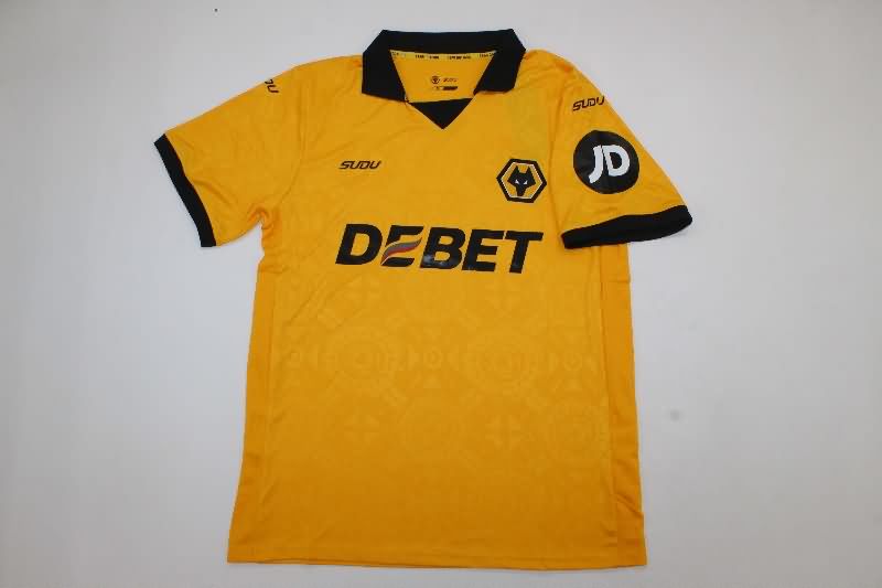 AAA(Thailand) Wolves 25/26 Home Soccer Jersey