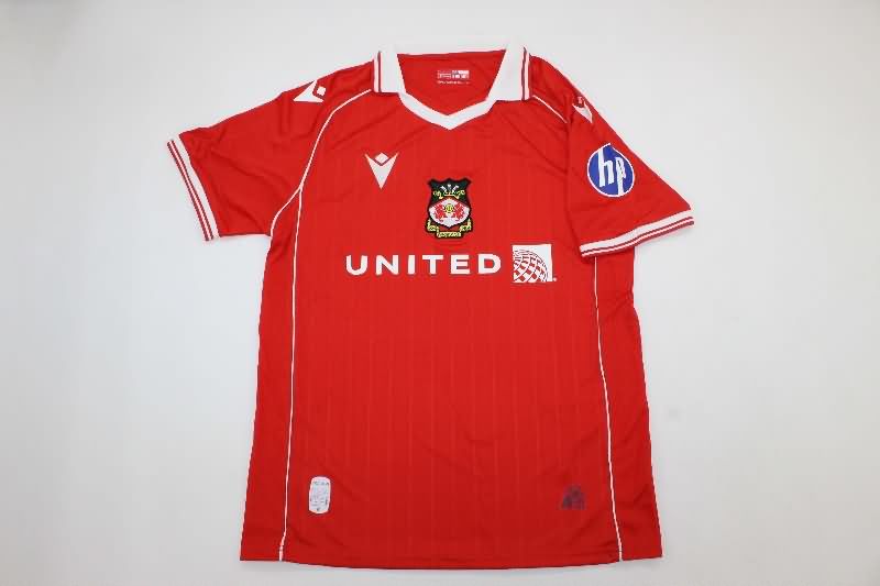AAA(Thailand) Wrexham 25/26 Home Soccer Jersey