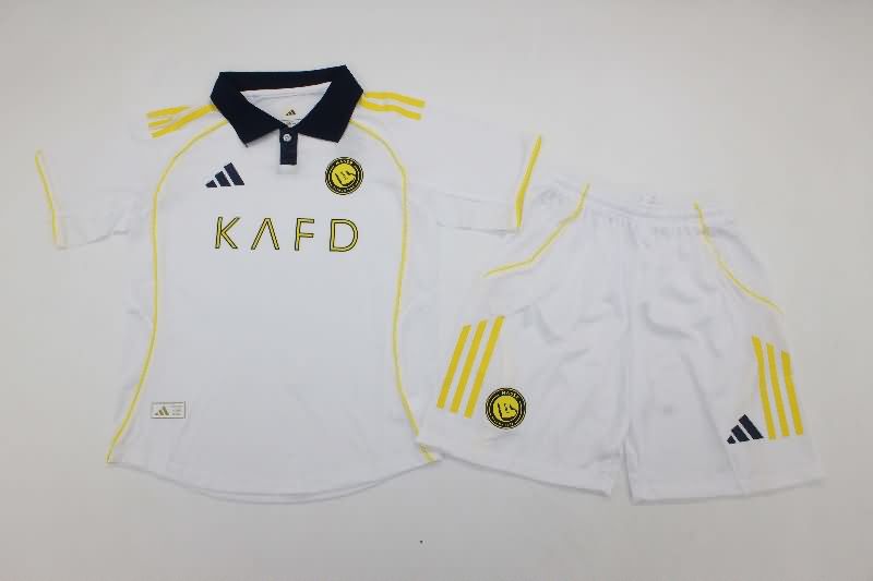 Al Nassr FC 25/26 Kids Third Soccer Jersey And Shorts (Player)