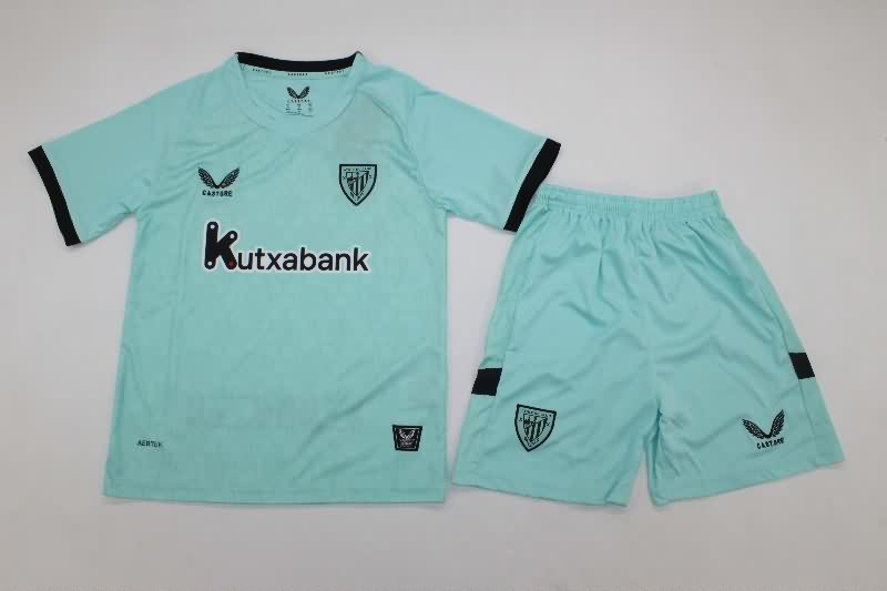 Athletic Bilbao 25/26 Kids Third Soccer Jersey And Shorts