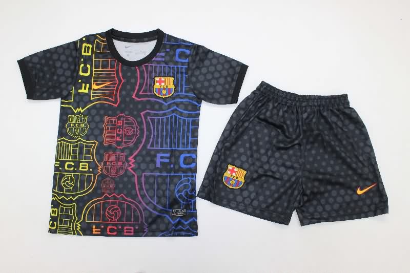 Barcelona 25/26 Kids Special Soccer Jersey And Shorts 06 Barcelona 25/26 Kids Special Soccer Jersey And Shorts 06
