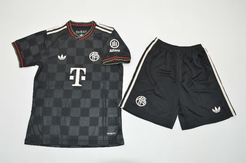 Bayern Munich 25/26 Kids Third Soccer Jersey And Shorts