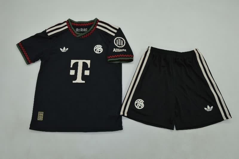 Bayern Munich 25/26 Kids Third Soccer Jersey And Shorts (Player)