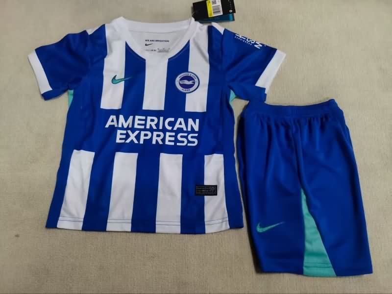 Brighton 25/26 Kids Home Soccer Jersey And Shorts