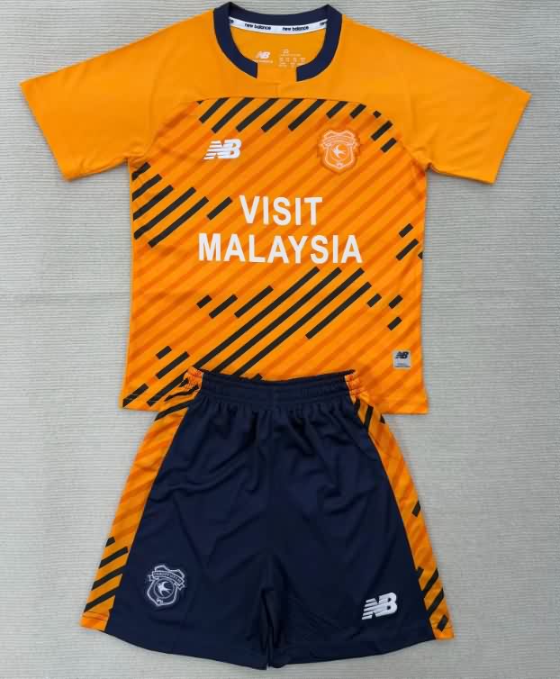 Cardiff City 25/26 Kids Third Soccer Jersey And Shorts