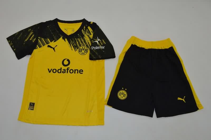 Dortmund 25/26 Kids Home Soccer Jersey And Shorts