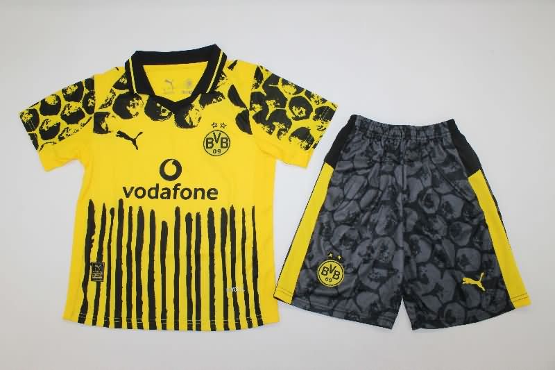 Dortmund 2025 Kids Club World Cup Home Soccer Jersey And Shorts