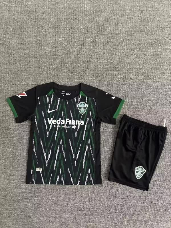 Elche 25/26 Kids Away Soccer Jersey And Shorts