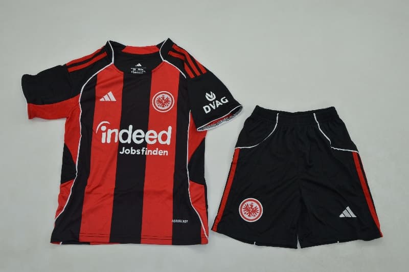 Frankfurt 25/26 Kids Home Soccer Jersey And Shorts