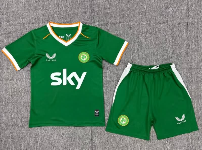 Ireland 2026 Kids Home Soccer Jersey And Shorts Ireland 2026 Kids Home Soccer Jersey And Shorts