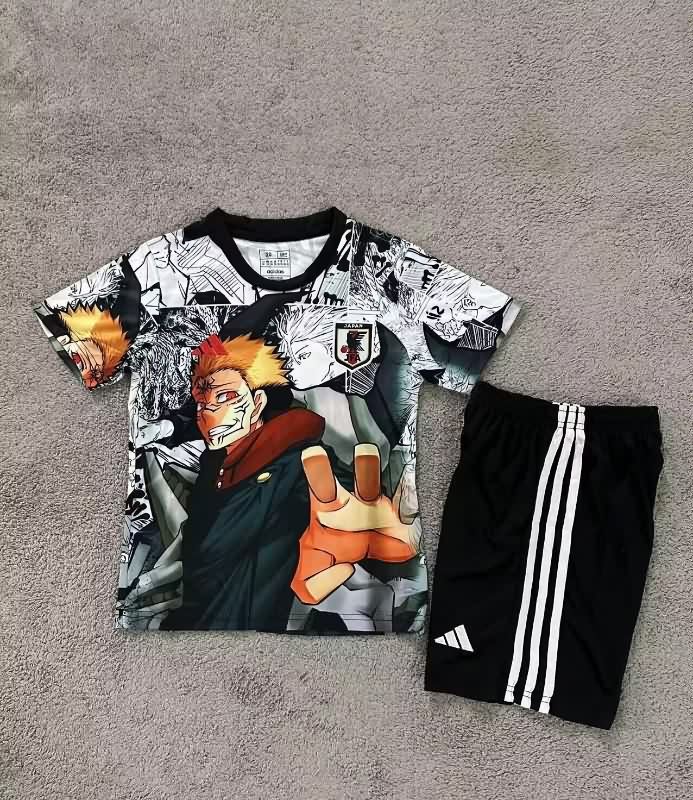 Japan 2025 Kids Special Soccer Jersey And Shorts 37
