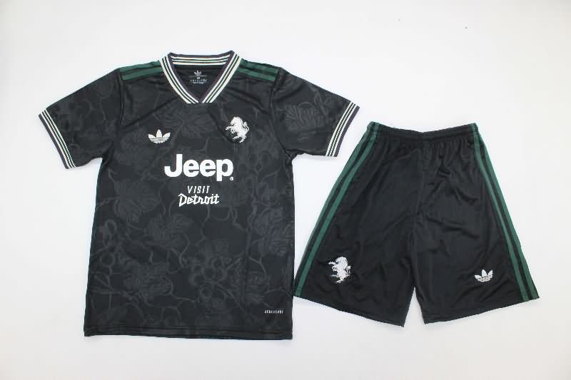 Juventus 25/26 Kids Third Soccer Jersey And Shorts