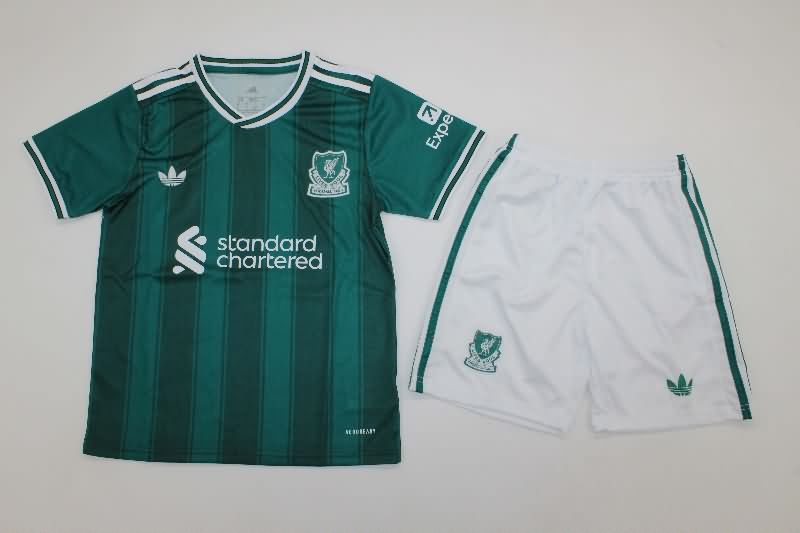 Liverpool 25/26 Kids Third Soccer Jersey And Shorts