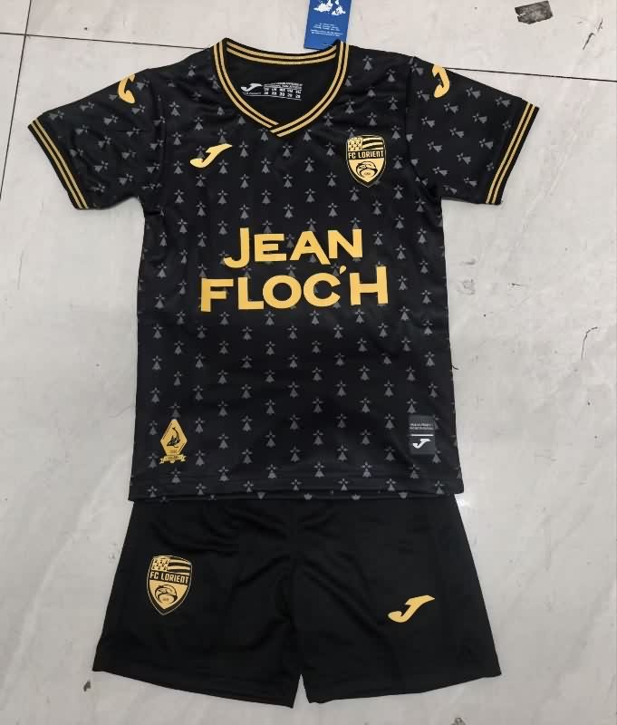 Lorient FC 25/26 Kids Third Soccer Jersey And Shorts