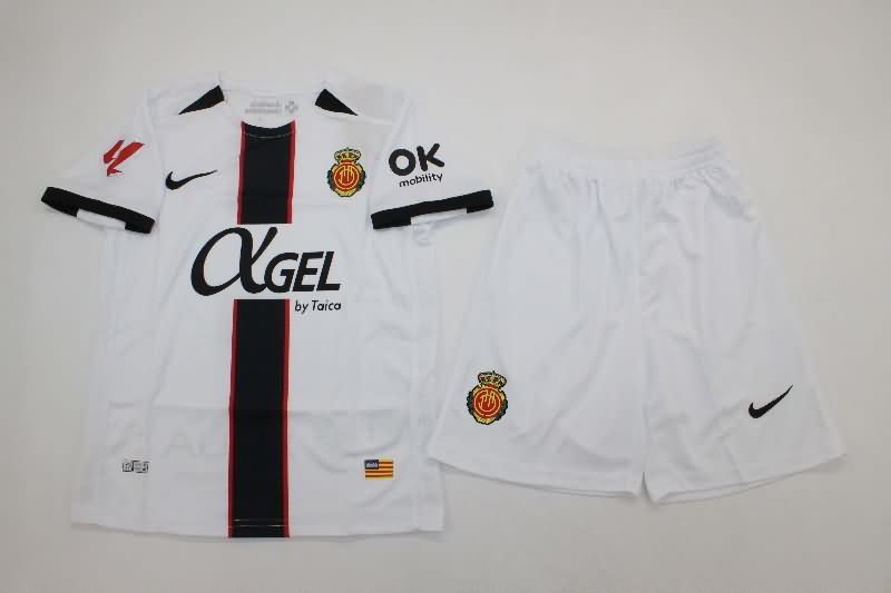 Mallorca 25/26 Kids Away Soccer Jersey And Shorts