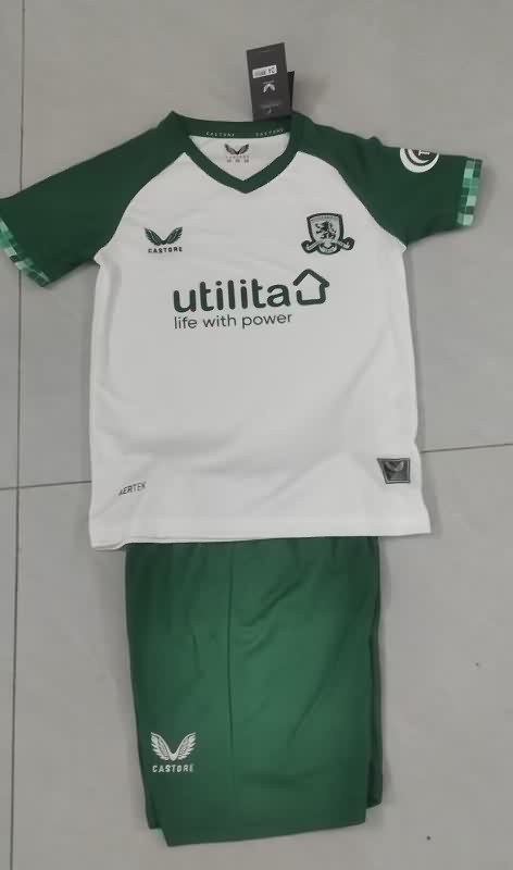 Middlesbrough 25/26 Kids Third Soccer Jersey And Shorts