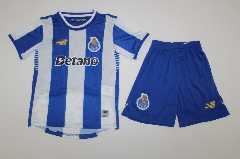 Porto 25/26 Kids Home Soccer Jersey And Shorts