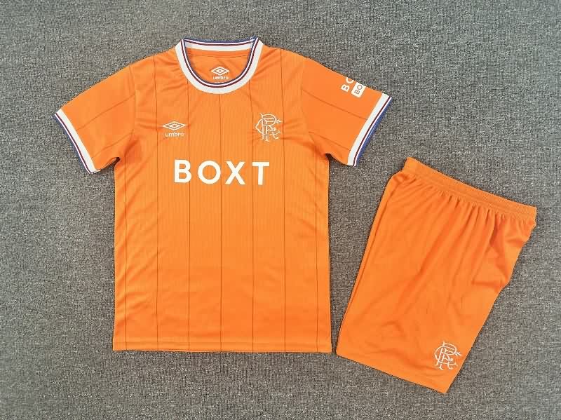 Rangers 25/26 Kids Fourth Soccer Jersey And Shorts