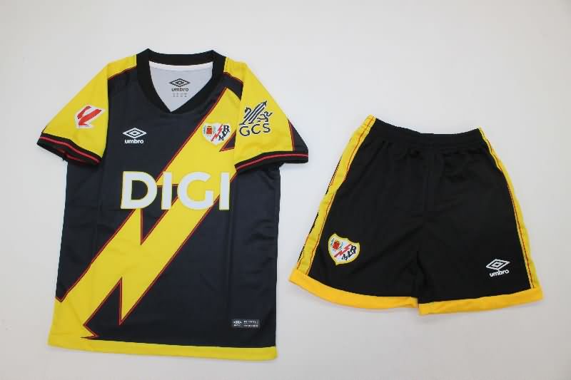 Rayo Vallecano 25/26 Kids Third Soccer Jersey And Shorts