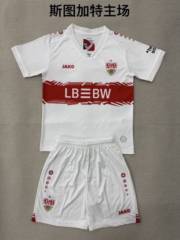 Stuttgart 25/26 Kids Home Soccer Jersey And Shorts