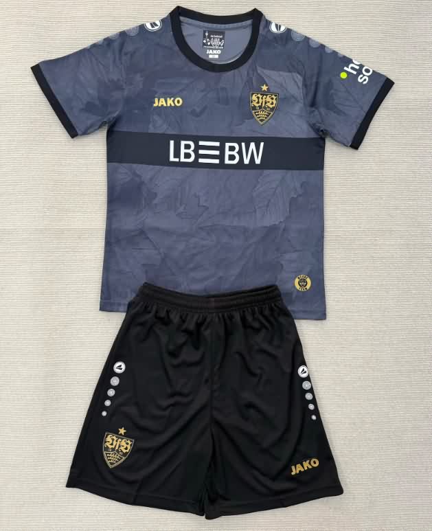 Stuttgart 25/26 Kids Third Soccer Jersey And Shorts