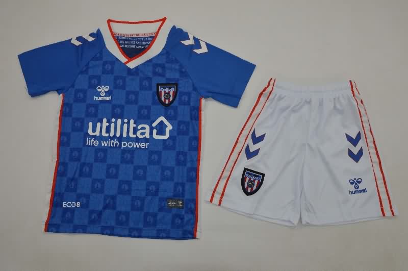 Sunderland 25/26 Kids Away Soccer Jersey And Shorts
