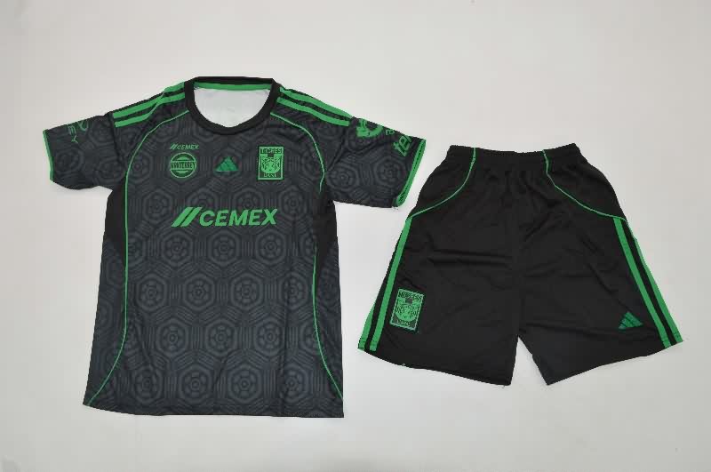 Tigres UANL 25/26 Kids Third Soccer Jersey And Shorts