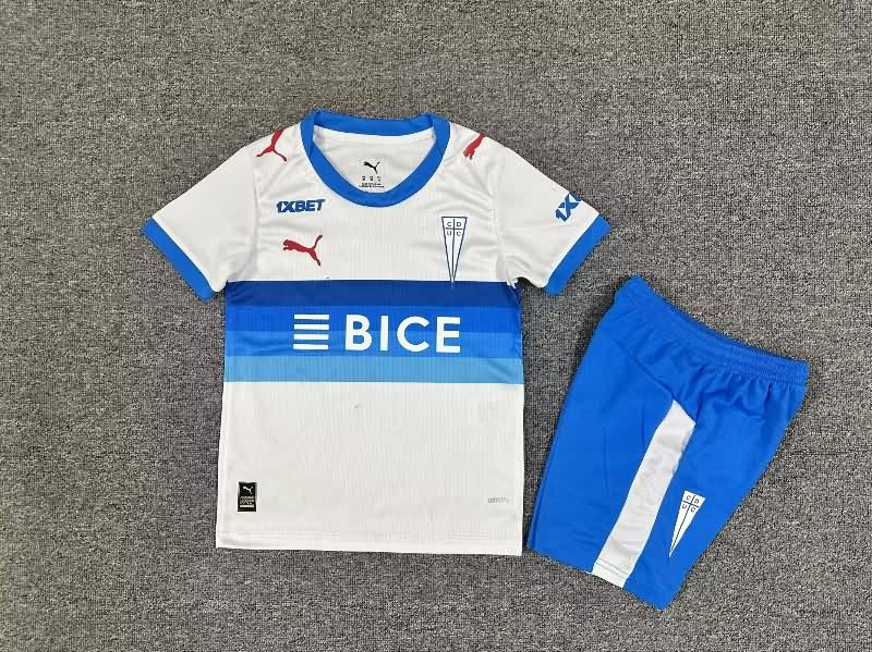 Universidad Catolica 2026 Kids Home Soccer Jersey And Shorts Universidad Catolica 2026 Kids Home Soccer Jersey And Shorts