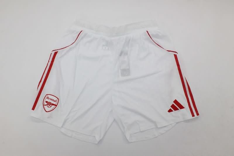 AAA(Thailand) Arsenal 25/26 Home Soccer Shorts (Player)