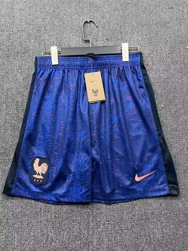 AAA(Thailand) France 2026 Home Soccer Shorts AAA(Thailand) France 2026 Home Soccer Shorts
