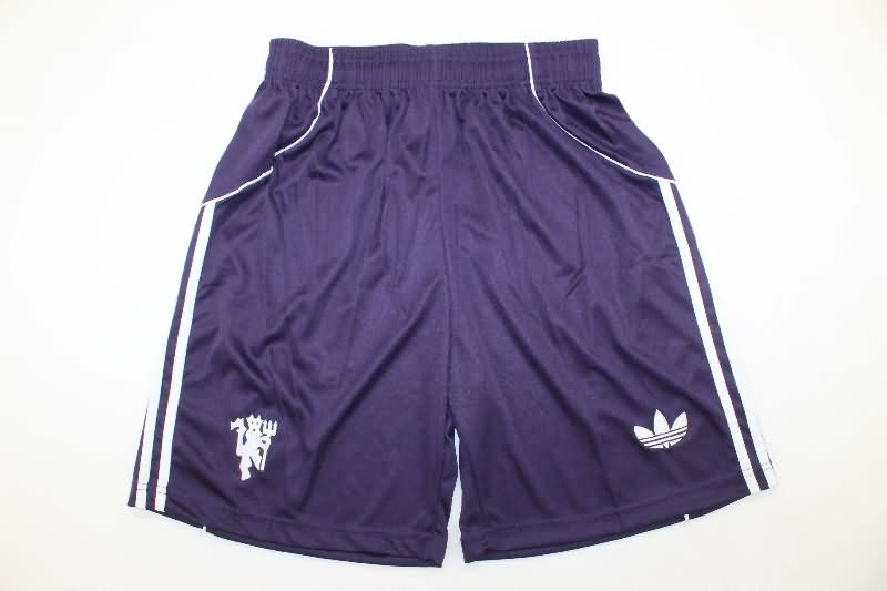 AAA(Thailand) Manchester United 2025/26 Away Soccer Shorts