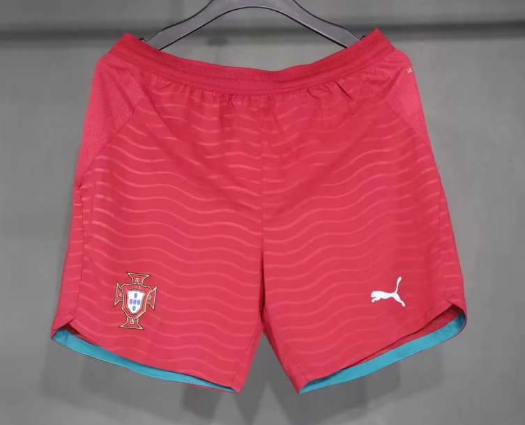 AAA(Thailand) Portugal 2026 Home Soccer Shorts (Player)