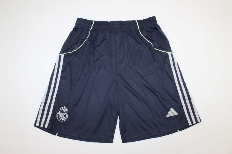 AAA(Thailand) Real Madrid 2025/26 Away Soccer Shorts