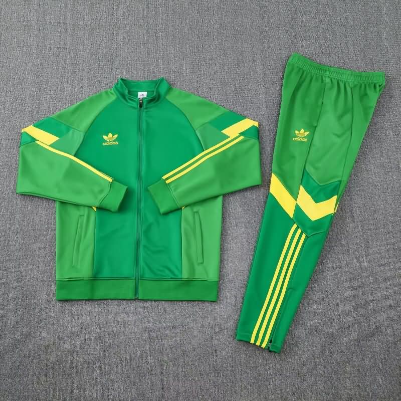 AAA(Thailand) Adidas 2025 Green Soccer Tracksuit