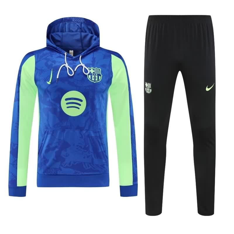 AAA(Thailand) Barcelona 25/26 Blue Soccer Tracksuit 02
