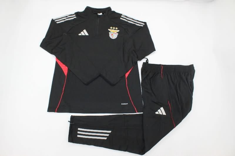 AAA(Thailand) Benfica 25/26 Black Soccer Tracksuit