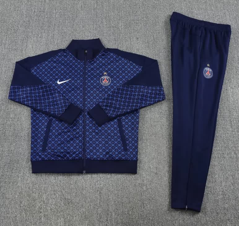 AAA(Thailand) Paris St Germain 25/26 Dark Blue Soccer Tracksuit 09 AAA(Thailand) Paris St Germain 25/26 Dark Blue Soccer Tracksuit 09