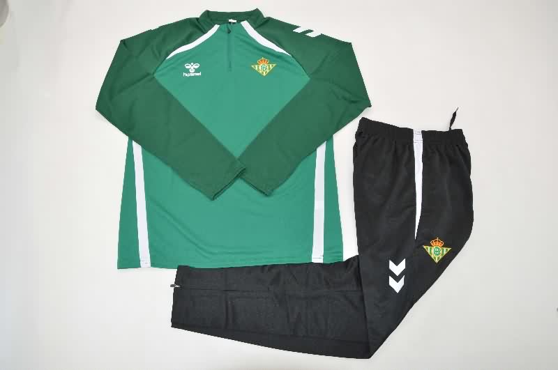 AAA(Thailand) Real Betis 25/26 Green Soccer Tracksuit