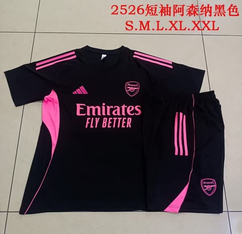 AAA(Thailand) Arsenal 25/26 Black Soccer Training Sets 02 AAA(Thailand) Arsenal 25/26 Black Soccer Training Sets 02