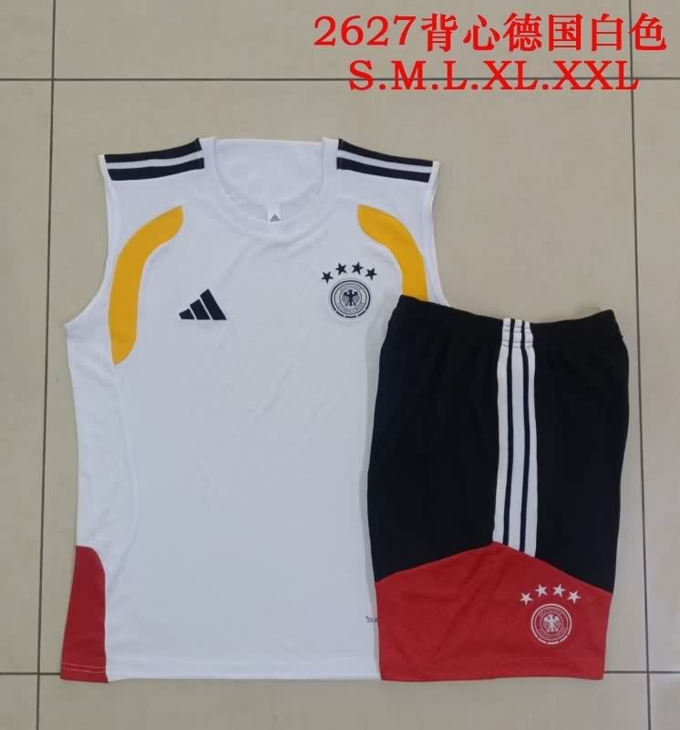 AAA(Thailand) Germany 2026 White Soccer Training Sets 02