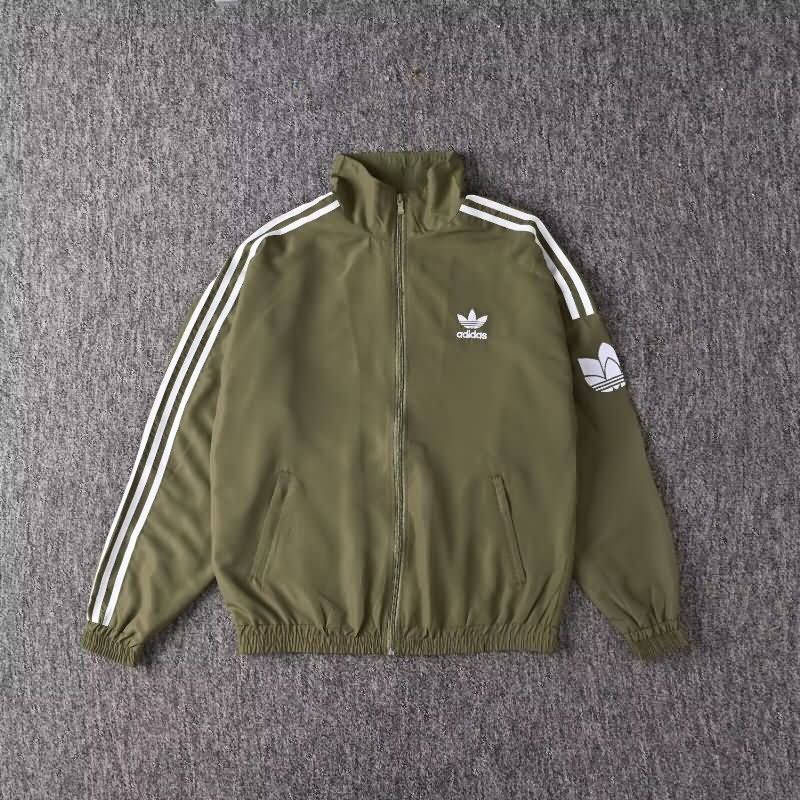 AAA(Thailand) Adidas 2025 Green Soccer Windbreaker