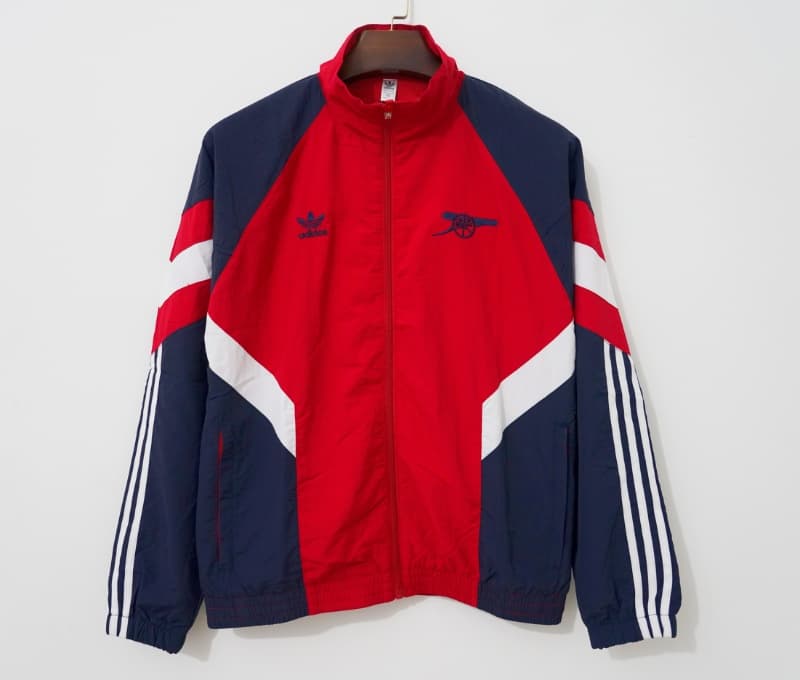 AAA(Thailand) Arsenal 25/26 Red Soccer Windbreaker 06