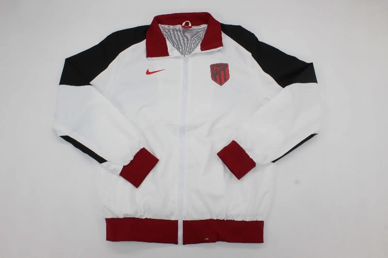 AAA(Thailand) Atletico Madrid 25/26 White Soccer Windbreaker