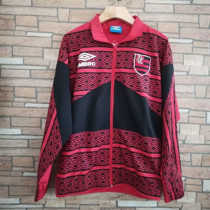 AAA(Thailand) Flamenco 2025 Red Soccer Windbreaker