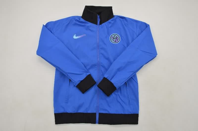 AAA(Thailand) Inter Milan 25/26 Blue Soccer Windbreaker